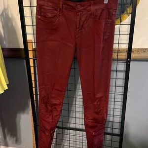 Joe's Jeans burgundy Red Women's Jeans NWOT